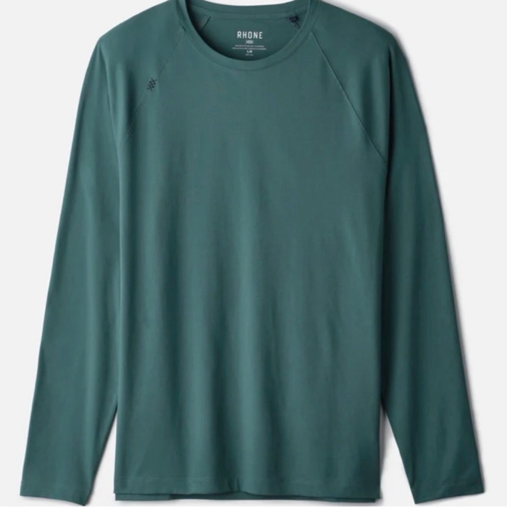 Rhone Reign Long Sleeve Tee Green